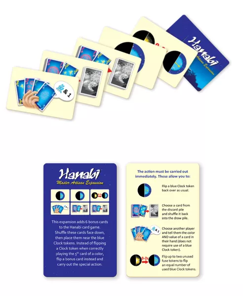 Hanabi Master Artisan Expansion Cards