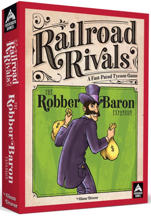 RAILROAD RIVALS: ROBBER BARON EXP PREMIUM WOOD ED