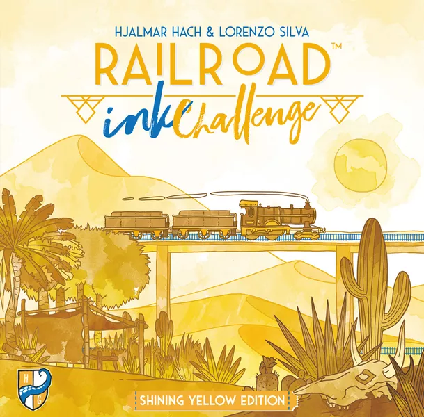 RAILROAD INK CHALLENGE: SHINING YELLOW EDITION