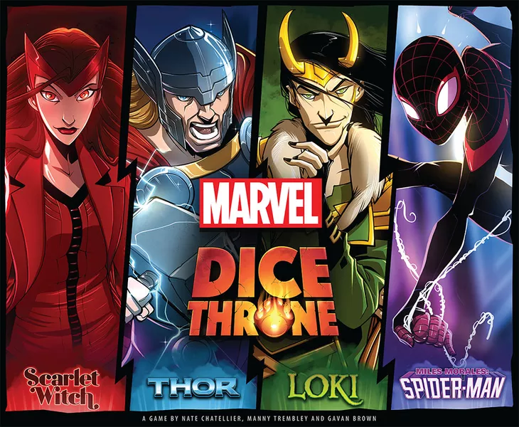 Dice Throne: Marvel 4-Hero Box