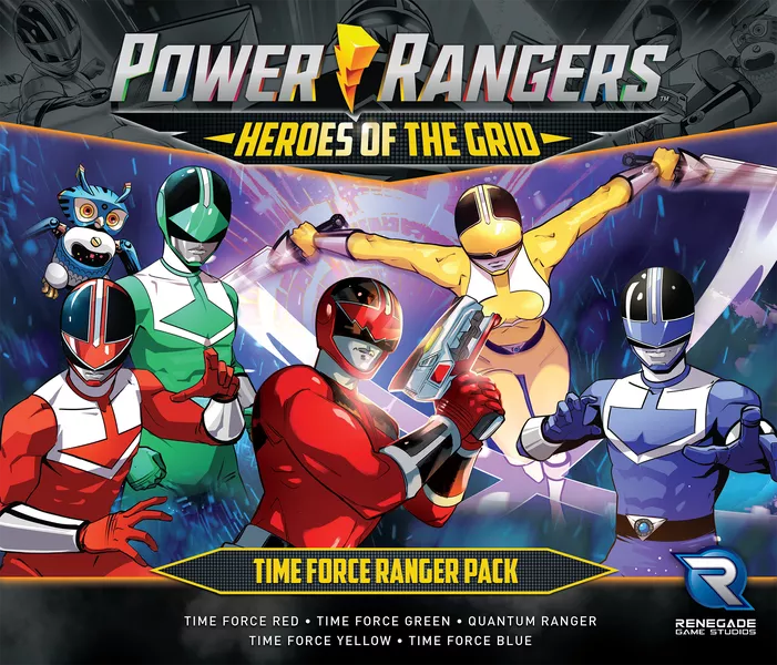 POWER RANGERS HEROES O/T GRID TIME FORCE RANGER PK