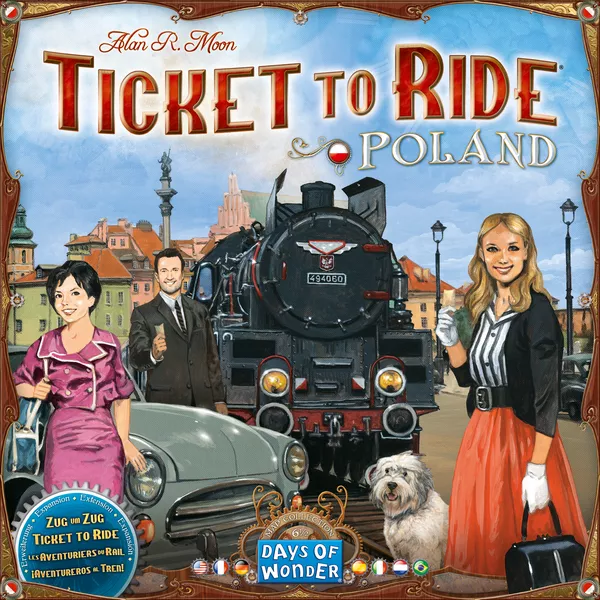 TICKET TO RIDE: MAP #6.5 - POLAND