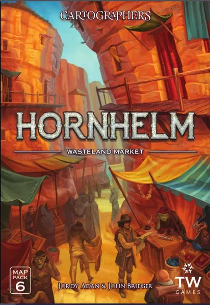 CARTOGRAPHERS HEROES MAP PACK 6: HORNHELM MARKET