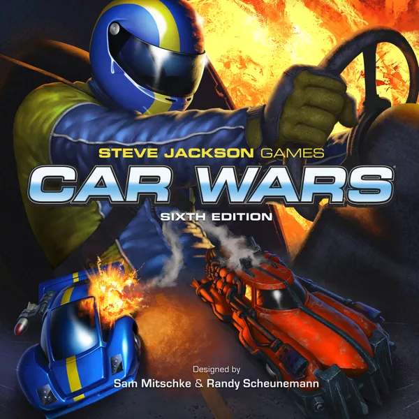 CAR WARS 6E 2 PLAYER STARTER SET RED/YELLOW