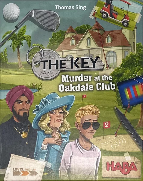 THE KEY - MURDER AT THE OAKDALE CLUB