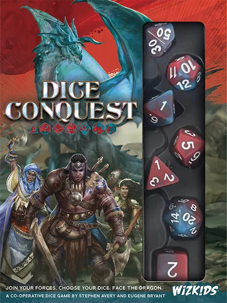 Dice Conquest (7 polyhedral dice & Cards)