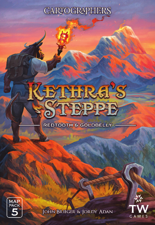 CARTOGRAPHERS HEROES MAP PACK 5: KETHRA'S STEPPE