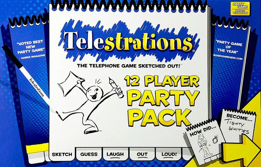 Telestrations 12 player Party Pack
