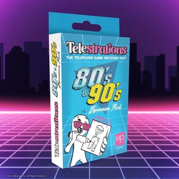 Telestrations Expansion Pack - 80s & 90s