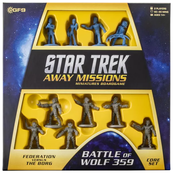 STAR TREK AWAY MISSIONS BATTLE OF WOLF 359 CORE