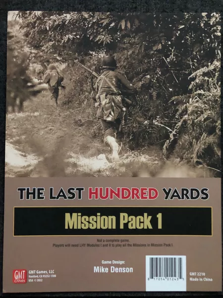 THE LAST HUNDRED YARDS MISSION PACK #1