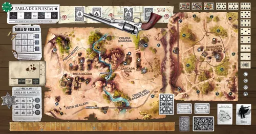 Western Legends: Playmat