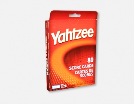Yahtzee: Score Cards