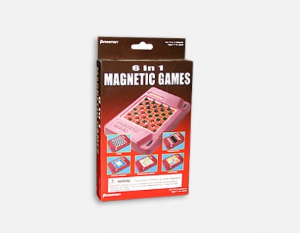 6 in 1 Magnetic Games