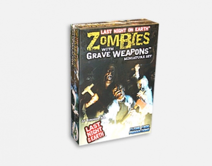 Last Night on Earth Expansion - Zombies with Grave Weapons