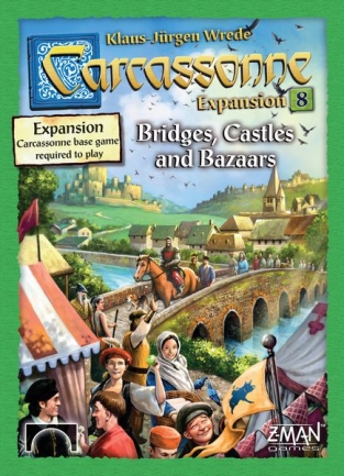 Carcassonne Exp 8: Bridges, Castles & Bazaars