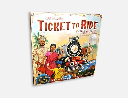 Ticket to Ride India and Switzerland