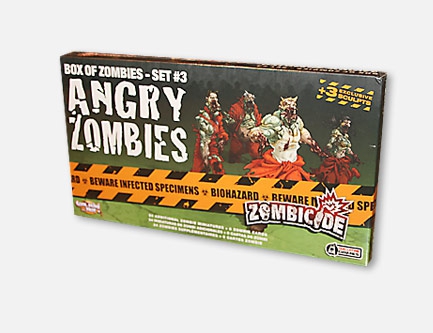 Zombicide: Box of Zombies Set 3 Angry Zombies