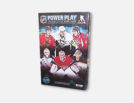 NHL Power Play - Team Building Hockey Card game