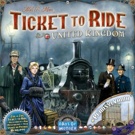 Ticket to Ride: United Kingdom / Pennsylvania Expansion