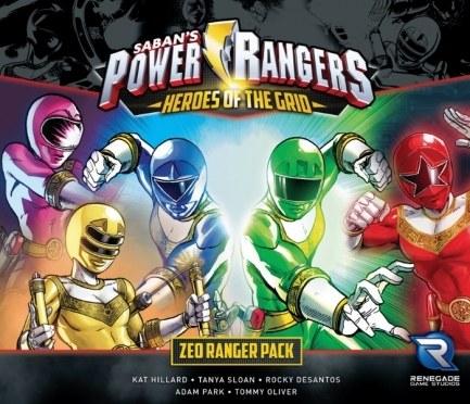 Power Rangers: Heroes of the Grid: Zeo Rangers Pack