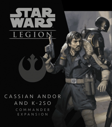 Star Wars: Legion: Cassian Andor and K-2SO Commander Expansion
