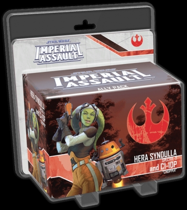 Star Wars Imperial Assault - Hera Syndula and C1-10P