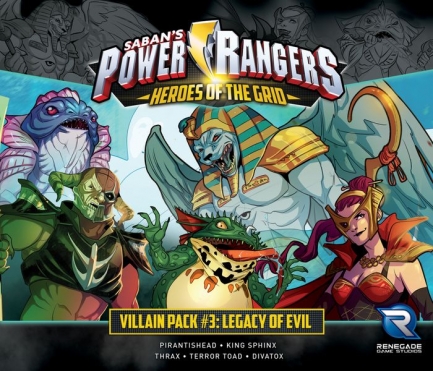 Power Rangers: Heroes of the Grid ? Villain Pack #3: Legacy of Evil